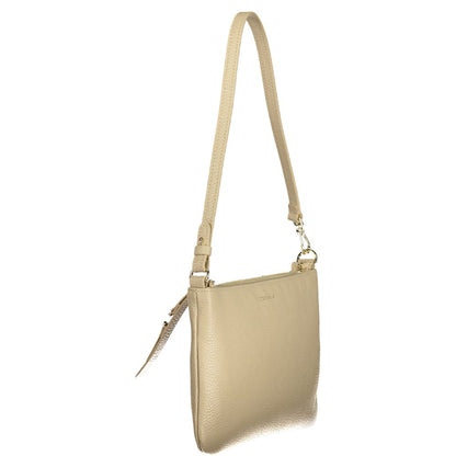 Coccinelle Beige Leather Women Handbag