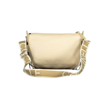 Coccinelle Beige Leather Women Handbag