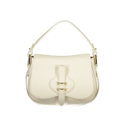 Coccinelle White Leather Handbag