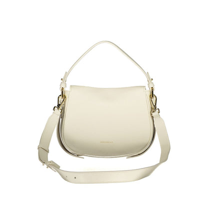 Coccinelle White Leather Handbag