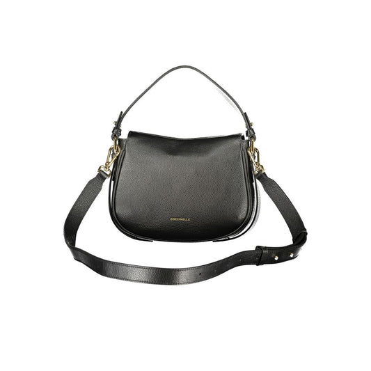 Coccinelle Black Leather Women Handbag