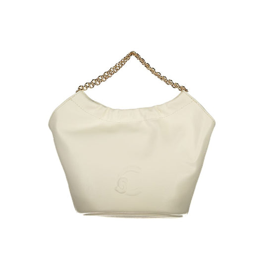 Coccinelle White Leather Woman Handbag