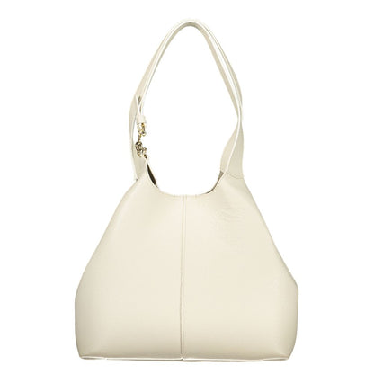 Coccinelle Bianco Leather Women Handbag