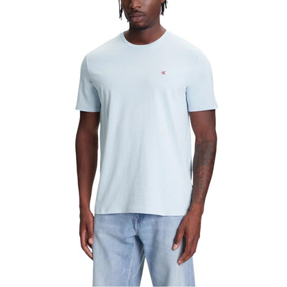 Calvin Klein Jeans Blue Cotton T-Shirt