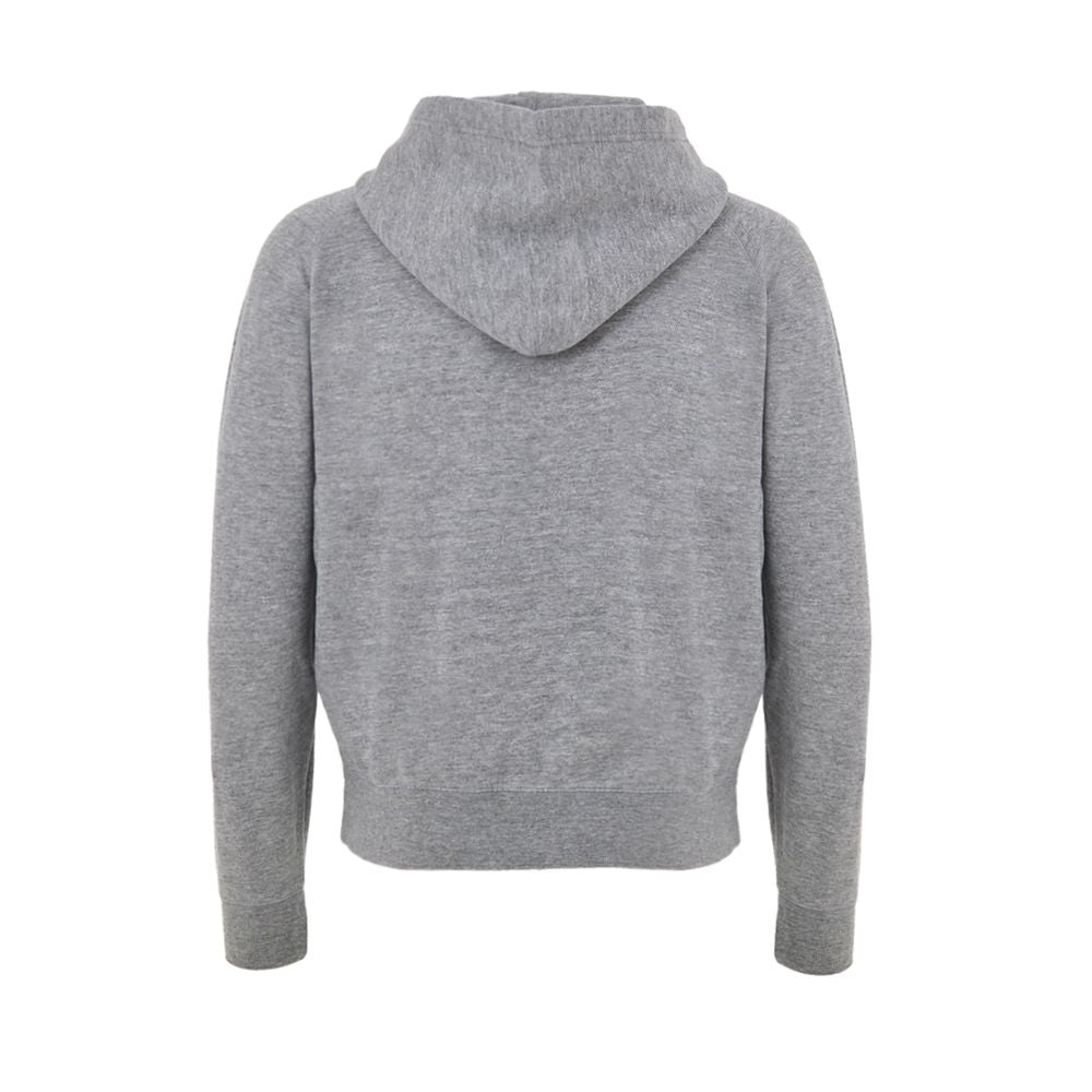 Tom Ford Gray Cotton Hoodie