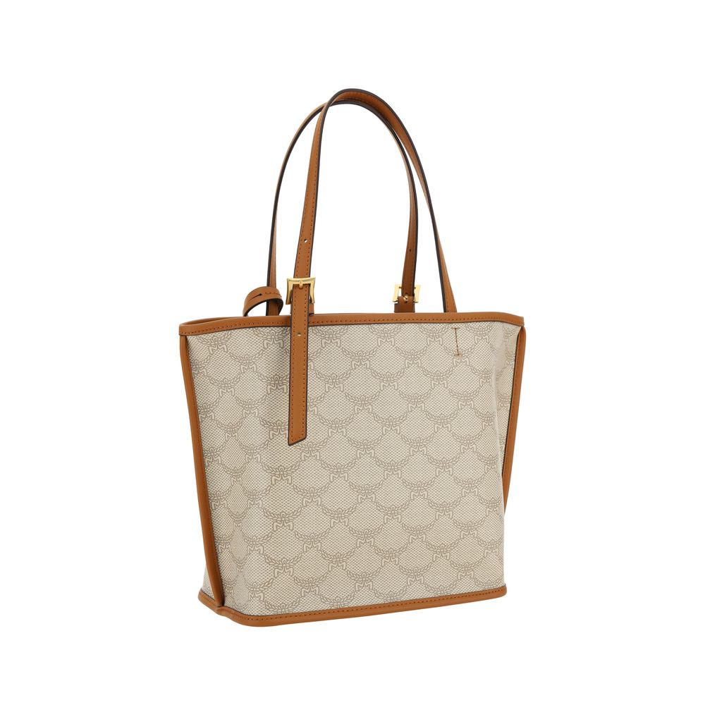 MCM Brown Polyester Shoulder Bag