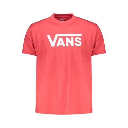 Vans Rosso Cotton Men T-Shirt