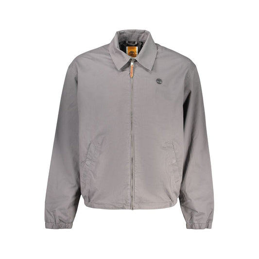 Timberland Grigio Cotton Men's Jacket