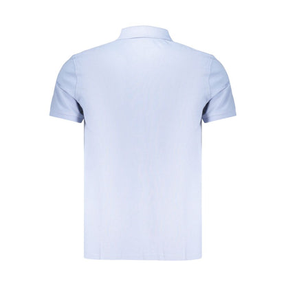 Timberland Azzurro Cotton Men Polo Shirt