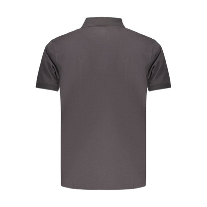 Timberland Black Cotton Men Polo Shirt