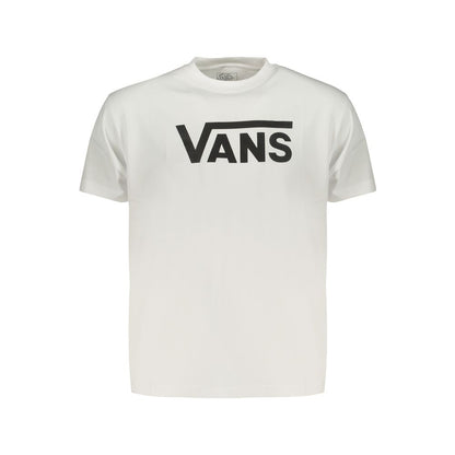 Vans Bianco Cotton Men T-Shirt