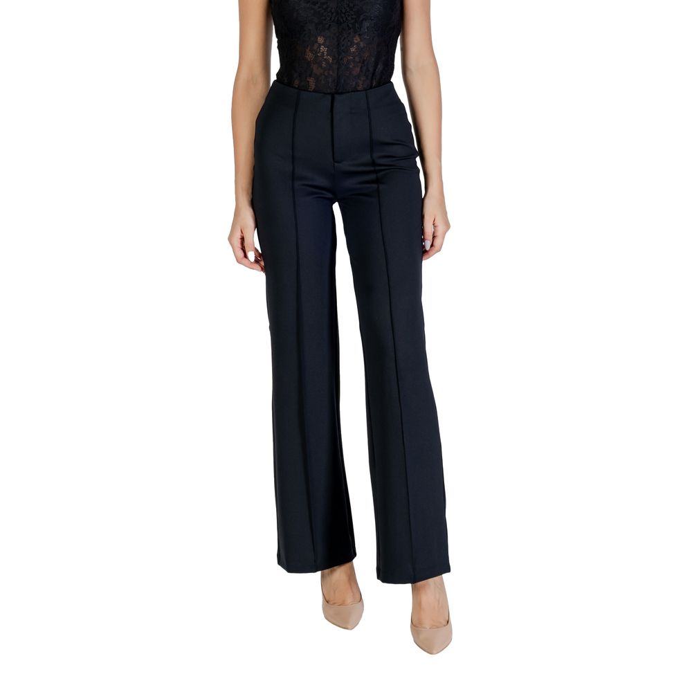 Guess Active Black Polyamide Flared Pants