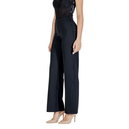 Guess Active Black Polyamide Flared Pants