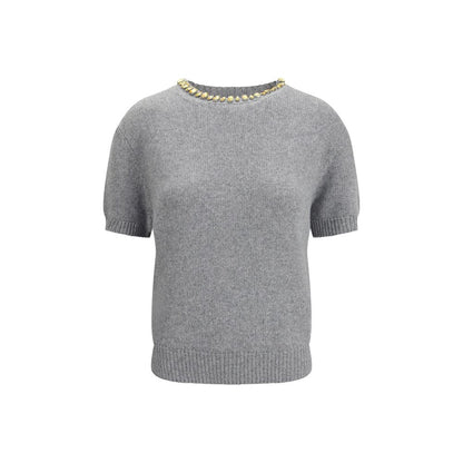 Prada Gray Cashmere Sweater