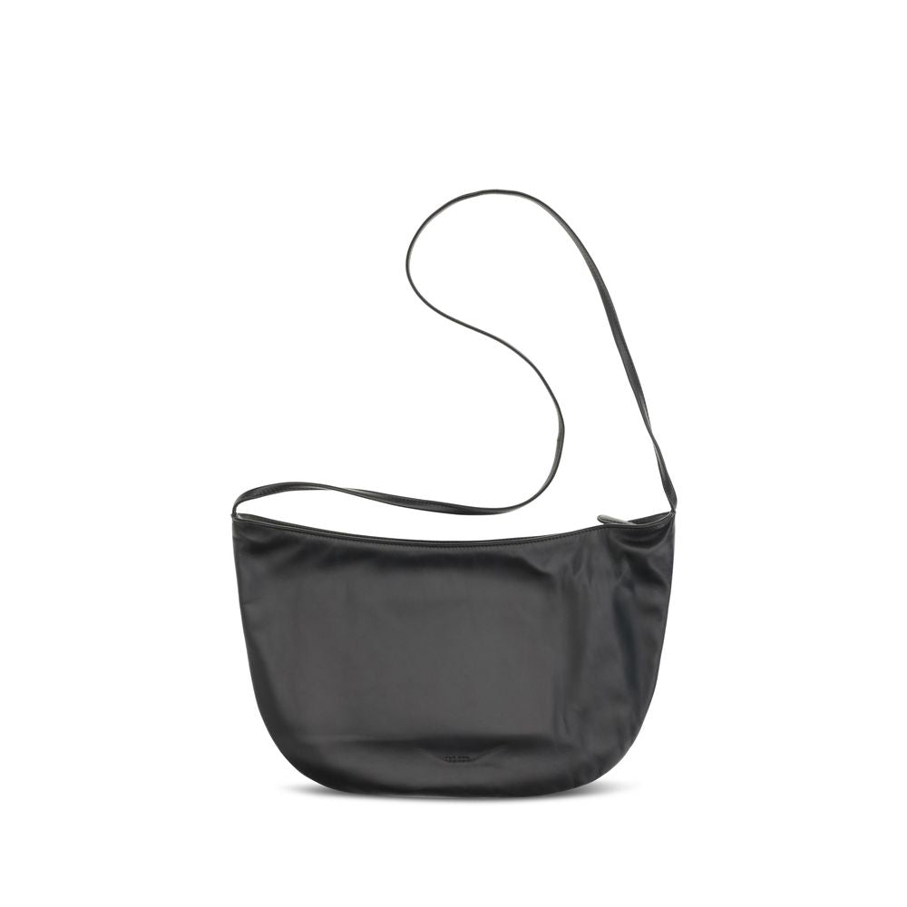 The Row Black Lamb Ovis Aries Aries Shoulder Bag
