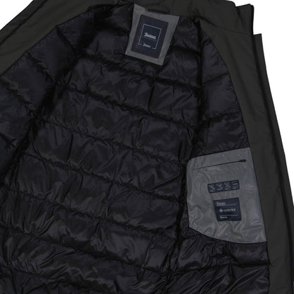 Herno Gray Polyester Coat