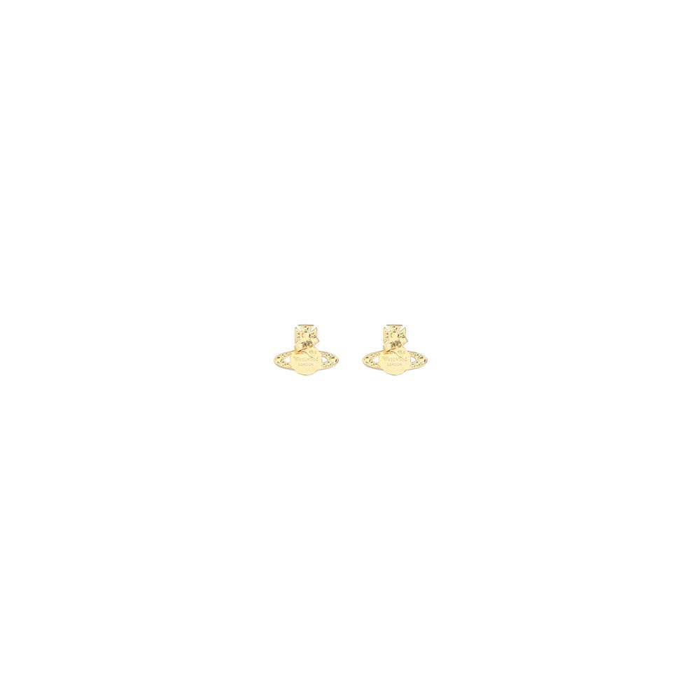 Vivienne Westwood Gold Brass Earrings