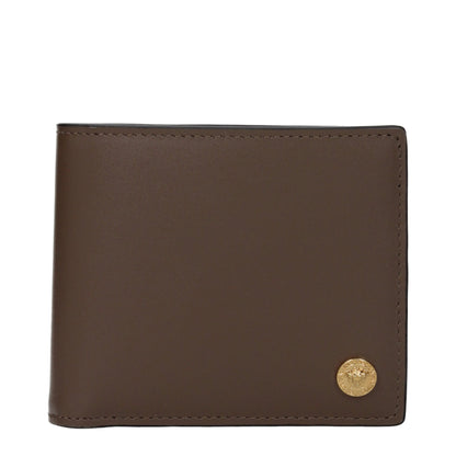 Versace Brown Leather Wallet