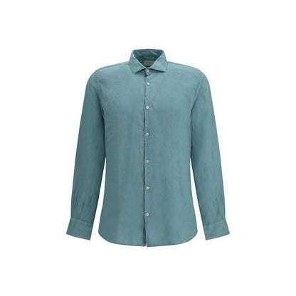 Brooksfield Bicolor Linen Shirt