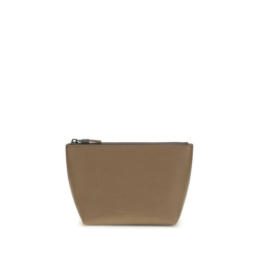 Brunello Cucinelli Beige Calf Leather Bos Taurus Other Accessories