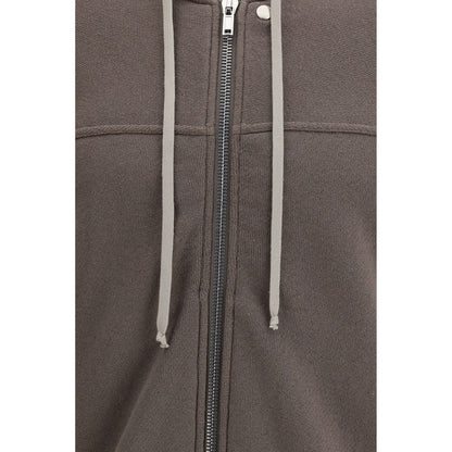 Rick Owens Brown Cotton Sweatshirt