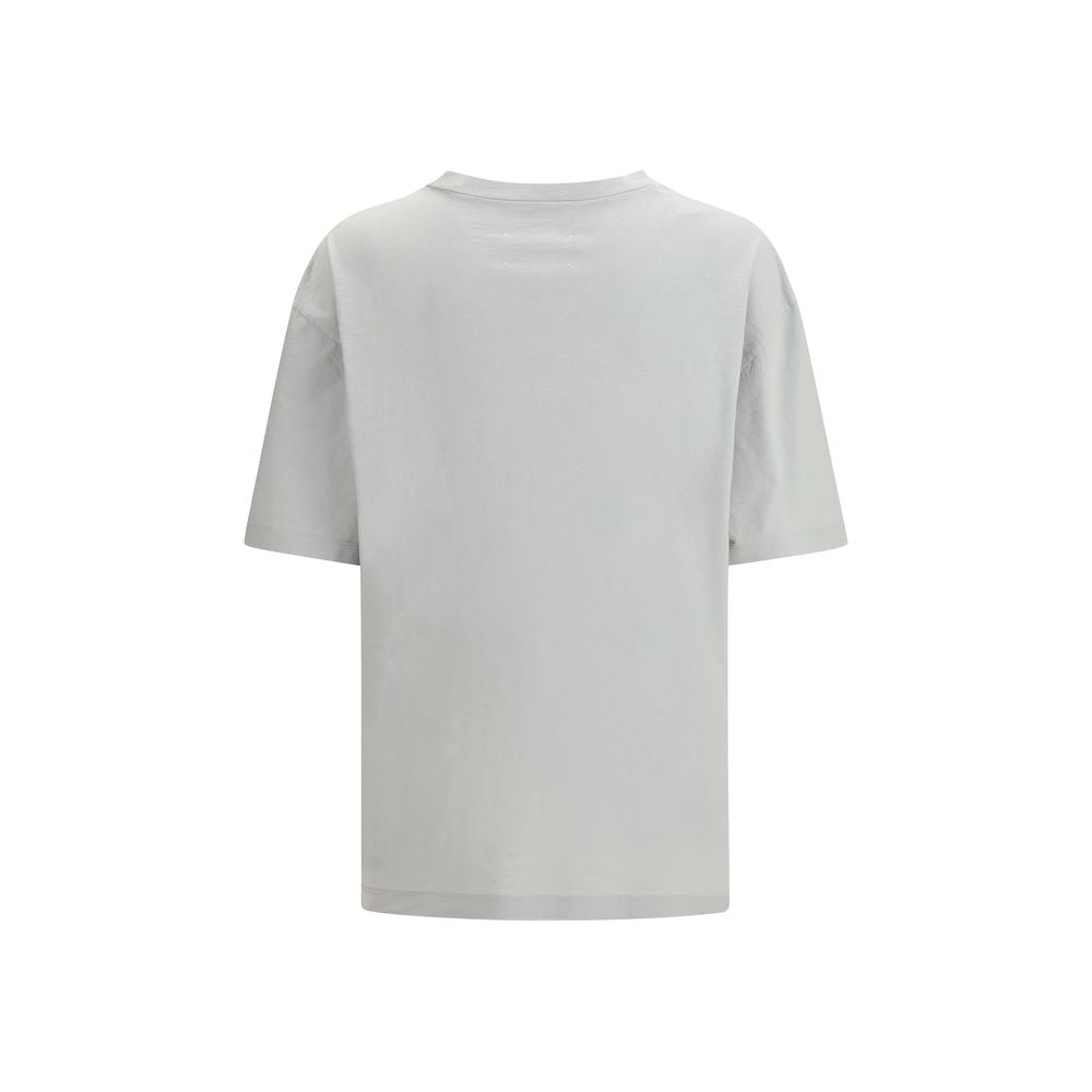 Maison Margiela Gray Cotton T-Shirt