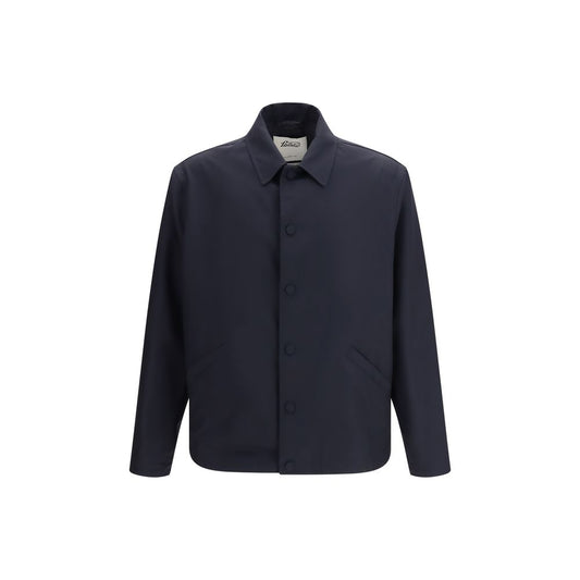 Valstar Blue Fleece Wool Coat