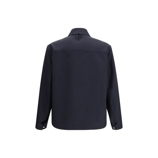 Valstar Blue Fleece Wool Coat