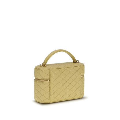 Saint Laurent Bicolor Calf Leather Bos Taurus Handbag