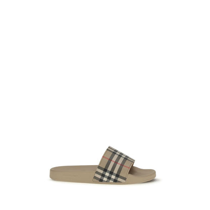 Burberry Beige Rubber Sandals
