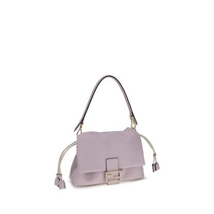 Fendi Purple Calf Leather Bos Taurus Shoulder Bag