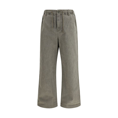 Golden Goose Bicolor Cotton Casual Pants
