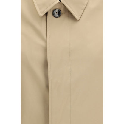 Herno Beige Polyester Trench Coat