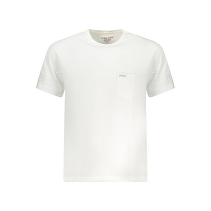 Guess Jeans Bianco Cotton Men T-Shirt