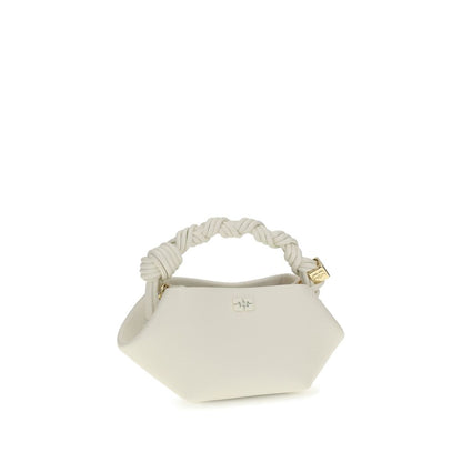 Ganni White Recycled Polyester Shoulder Bag