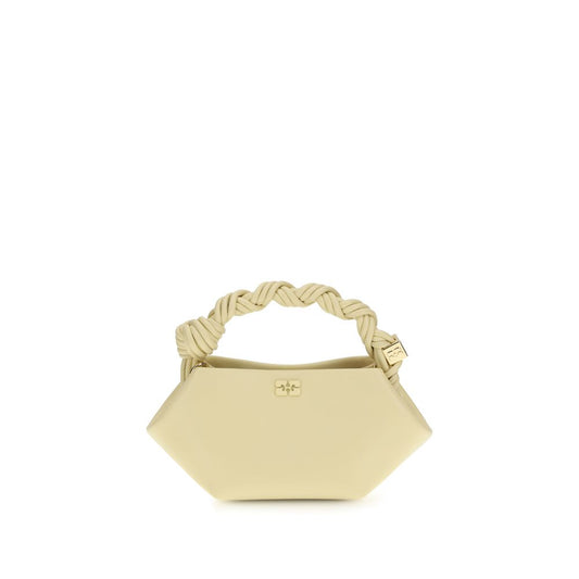 Ganni Bicolor Recycled Leather Shoulder Bag