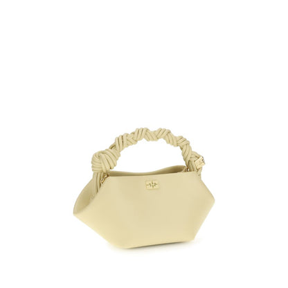 Ganni Bicolor Recycled Leather Shoulder Bag