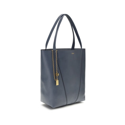 Chloé Blue Calf Leather Bos Taurus Shoulder Bag