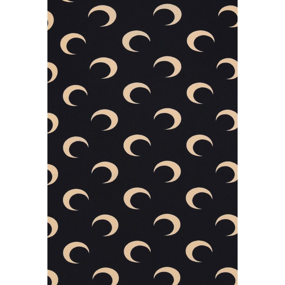 Marine Serre Black Polyamide Pattern Shirt