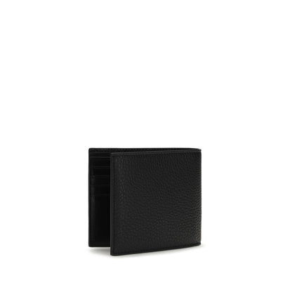 Balenciaga Black Calf Leather Bos Taurus Wallet