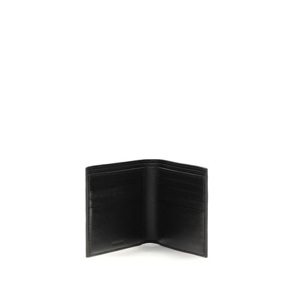 Balenciaga Black Calf Leather Bos Taurus Wallet