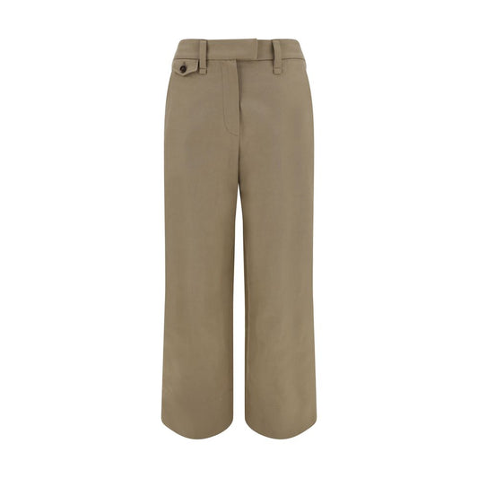 Brunello Cucinelli Beige Cotton Casual Pants