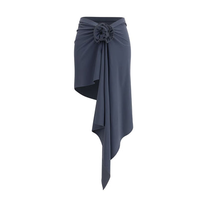 Magda Butrym Gray Polyamide Cover-Ups