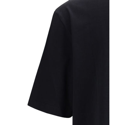 Cruciani Black Cotton T-Shirt