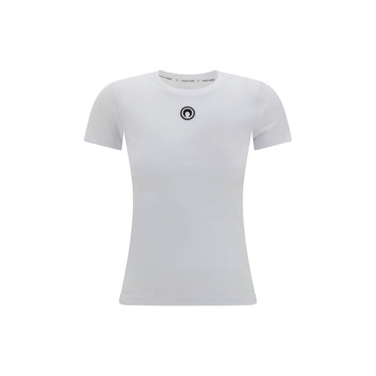 Marine Serre White Cotton T-Shirt
