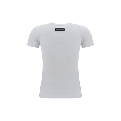 Marine Serre White Cotton T-Shirt