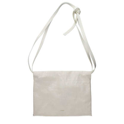 Jil Sander Beige Leather Crossbody Bag