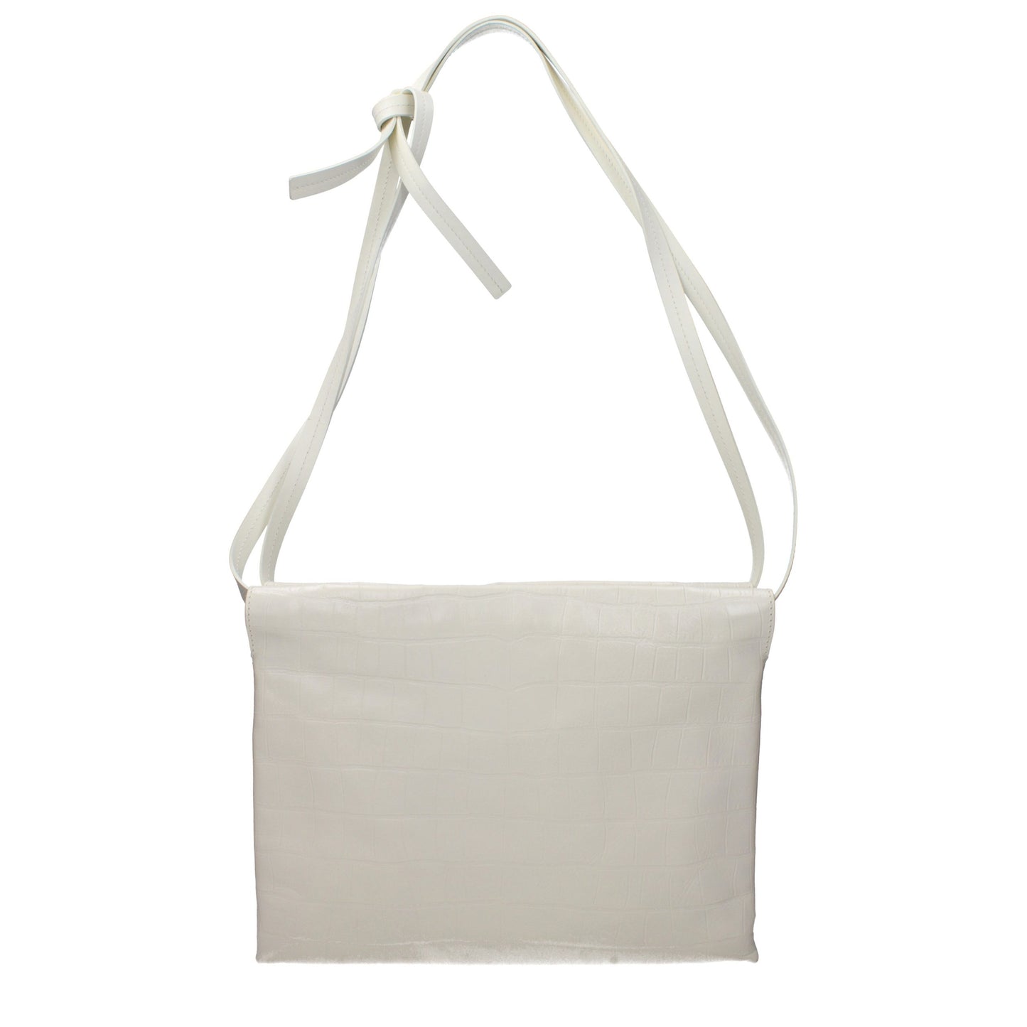 Jil Sander Beige Leather Crossbody Bag