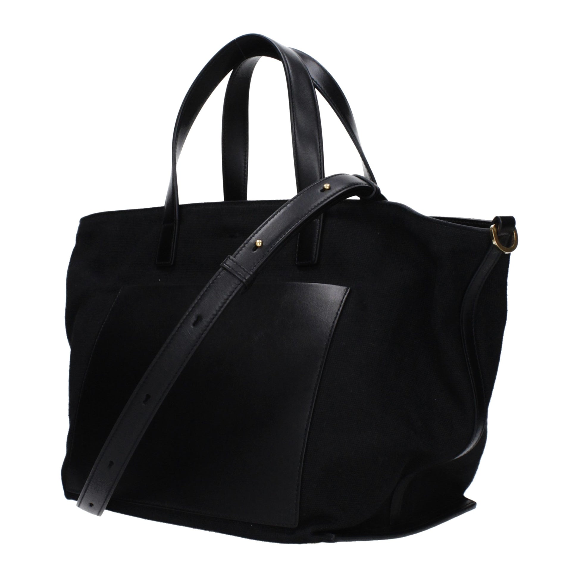 Jil Sander Black Fabric Handbag