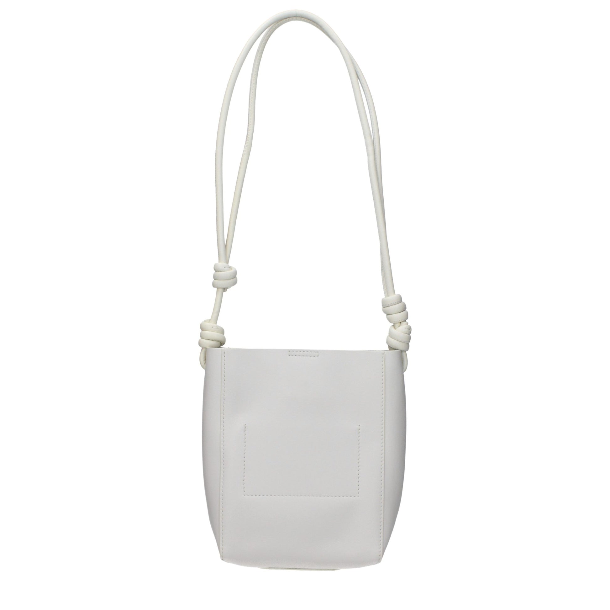 Jil Sander Beige Leather Shoulder Bag
